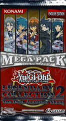 Yu-Gi-Oh Legendary Collection #2 GX Mega 1st edition Booster Pack